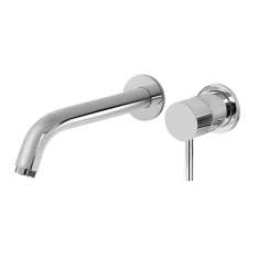 Graff M.E. 25 - Wall-mounted basin mixer with 19cm spout - exposed parts