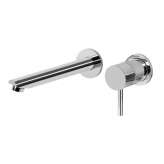 Graff M.E. 25 - Wall-mounted basin mixer with 19,1cm spout - exposed parts