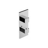 Graff Aqua-Sense - 3/4" concealed thermostatic and 3-Way Diverter - exposed parts