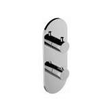 Graff Aqua-Sense - 3/4" concealed thermostatic and 3-Way Diverter - exposed parts