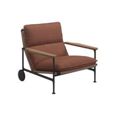Gloster Furniture GmbH Zenith lounge Chair with arms