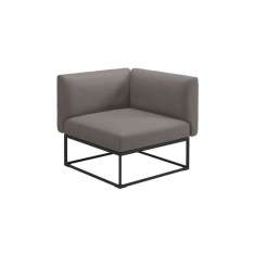 Gloster Furniture GmbH Maya Corner Unit Meteor Dot Nimbus