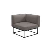 Gloster Furniture GmbH Maya Corner Unit Meteor Dot Nimbus