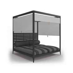 Gloster Furniture GmbH Lodge Cabana Aluminium Back with Screens (Poolside Coal)