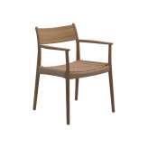 Gloster Furniture GmbH Lima dining chair with arms