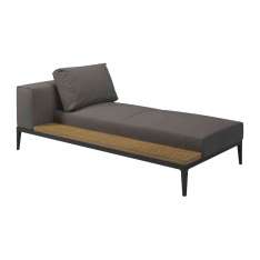 Gloster Furniture GmbH Grid Left/Right Chaise Unit