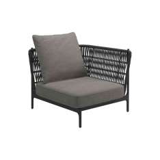 Gloster Furniture GmbH Grand Weave Small Corner Unit Meteor