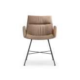 Girsberger MAREL four-legged chair with side panels