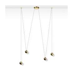 Ghidini1961 Sphere Doubld Suspension Lamp