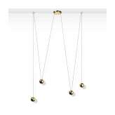 Ghidini1961 Sphere Doubld Suspension Lamp