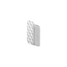 Geesa Shift Chrome | Towel Hook Medium With Diamond Pattern Chrome