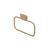 Geesa Shift Brushed Gold | Towel Ring Brushed Gold