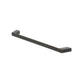 Geesa Shift Brushed Metal Black| Towel Rail 65cm Brushed Metal Black