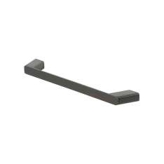 Geesa Shift Brushed Metal Black | Towel Rail 45cm Brushed Metal Black