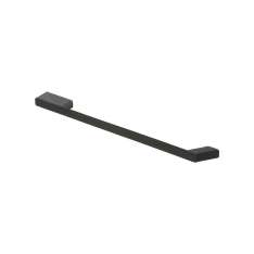 Geesa Shift Black | Towel Rail With Shelf Black