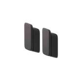 Geesa Shift Black | Towel Hook Medium Black (Set Of 2)