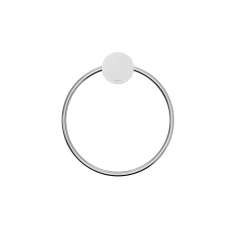 Geesa Opal Chrome ABS | Towel ring ABS Chrome