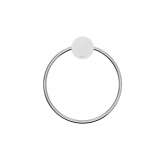 Geesa Opal Chrome ABS | Towel ring ABS Chrome