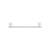 Geesa Opal Chrome ABS | Towel rail 45 cm ABS Chrome