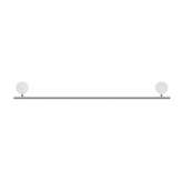 Geesa Opal Chrome | Towel rail 60 cm Chrome
