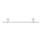 Geesa Opal Chrome | Bathroom shelf 60 cm Chrome