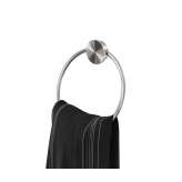 Geesa Opal Brushed stainless steel | Towel ring Brushed stainless steel