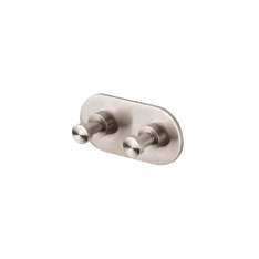 Geesa Nemox Stainless Steel | Towel Hook Double Brushed Stainless Steel