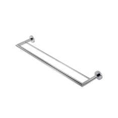 Geesa Nemox Chrome | Towel Rail Double 62cm Chrome