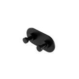 Geesa Nemox Black | Towel Hook Double Black