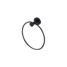 Geesa Nemox Black | Towel Ring Black