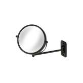 Geesa Mirror, Nemox Black | Shaving Mirror With 1 Arm 3x Magnification Black