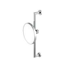 Geesa Mirror | Shaving Mirror On Wall Rail 3x Magnification Ø 190 mm Chrome