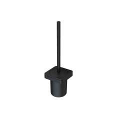 Geesa Frame Full Black | Toilet Brush And Holder Black (Black Brush Head)