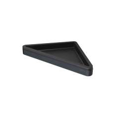 Geesa Frame Full Black | Corner Shelf Black