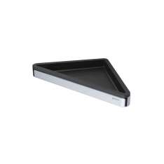 Geesa Frame Black Chrome | Corner Shelf Black / Chrome