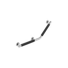 Geesa Comfort & Safety | Grab Rail 135° - Right-Handed Chrome (Anti-Slip Handle Included)