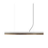 GANTlights [C1] Concrete & Walnut (L122cm)