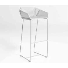 Gandiablasco Textile Stool With Backrest