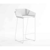 Gandiablasco Textile Counter Stool with Backrest