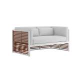 Gandiablasco DNA Teak 2-Seat Sofa