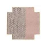 GAN Mangas Space Rug Rhombus Square Pink 9