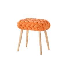 GAN Knitted Stool Orange 3