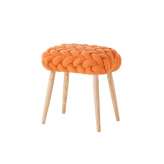 GAN Knitted Stool Orange 3