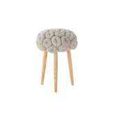GAN Knitted Stool Grey 1