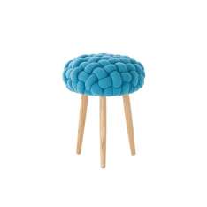 GAN Knitted Stool Blue 2