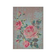 GAN Canevas Rug Flowers Colour 1–3