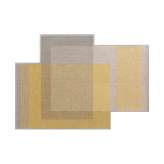 GAN Canevas Geo Rug Grey