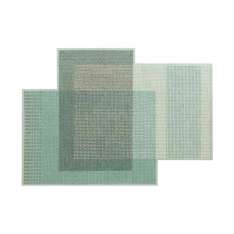 GAN Canevas Geo Rug Green