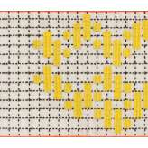 GAN Bandas Single Rug C Yellow 15