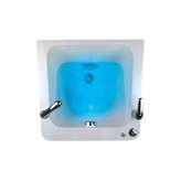 Gamma & Bross Streamline Basis Pipeless Chrome | SPALOGIC Pedicure Spa